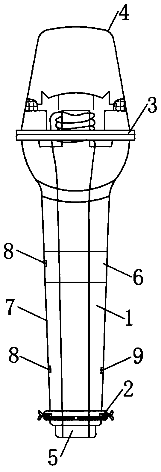 Intelligent music microphone and using method thereof