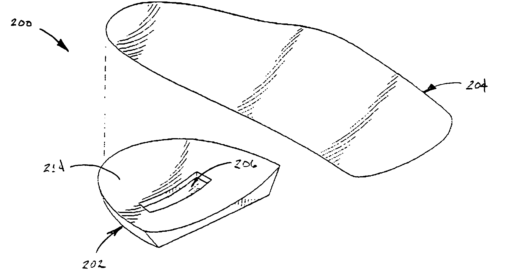 Orthotic assembly having stationary heel post and separate orthotic plate