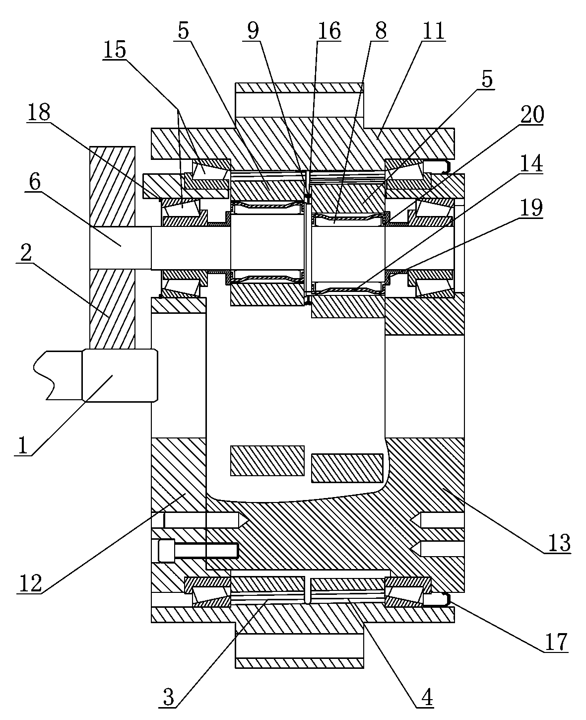 A planetary gear transmission mechanism, a robot joint reducer and a robot