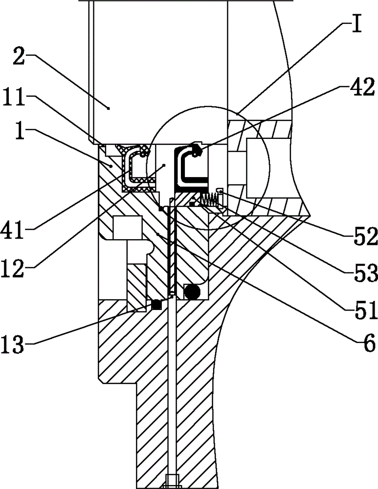 Novel rotary sealing structure for rotary shaft
