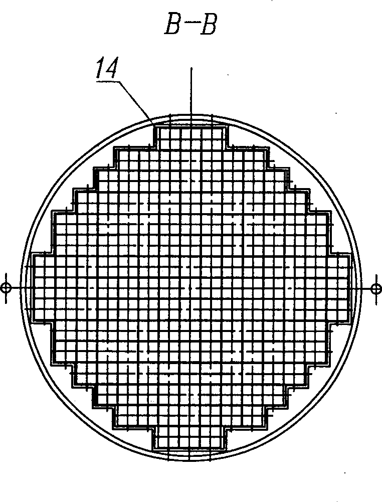 Low-temp nuclear reactor with dead fuel for nuclear power station