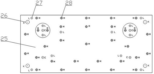 A tooling for laser welding of titanium semi-welded plates