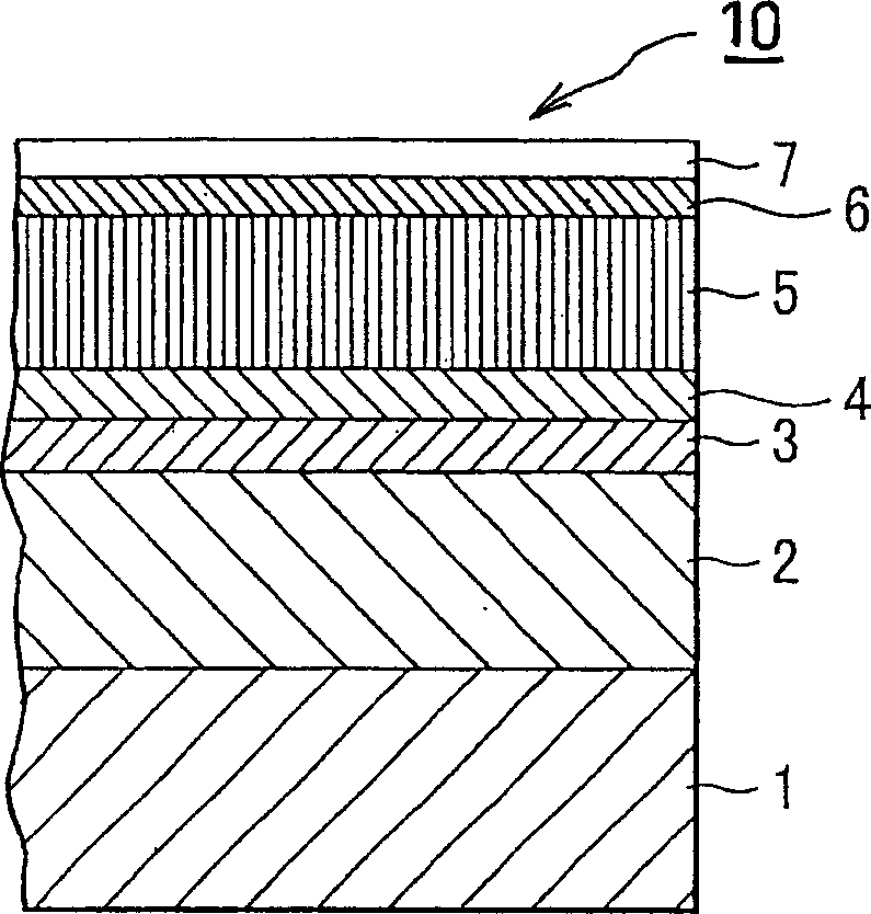 Perpendicular magnetic recording medium, production process thereof, and perpendicular magnetic recording and reproducing apparatus