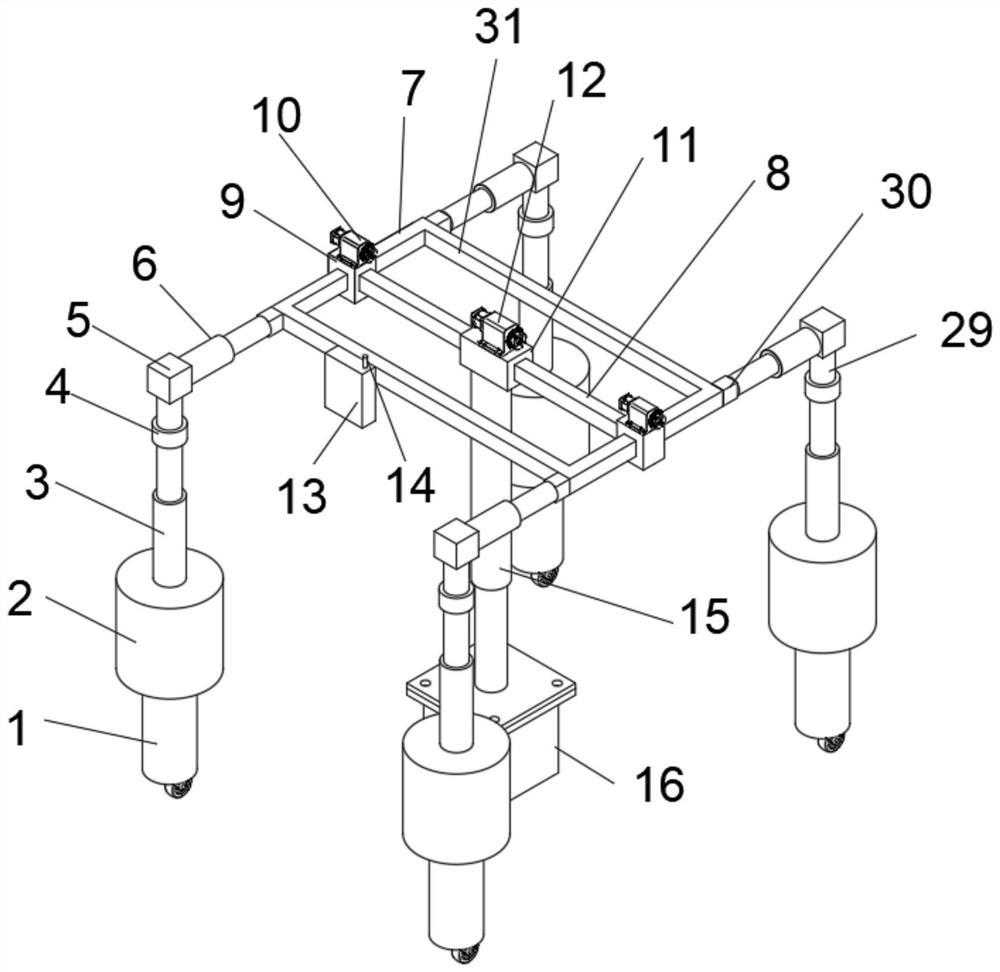 Rapid pressing mechanism for mechanical manufacturing