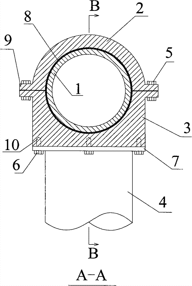 Method for fixing seabed pipeline and preventing buckle propagation