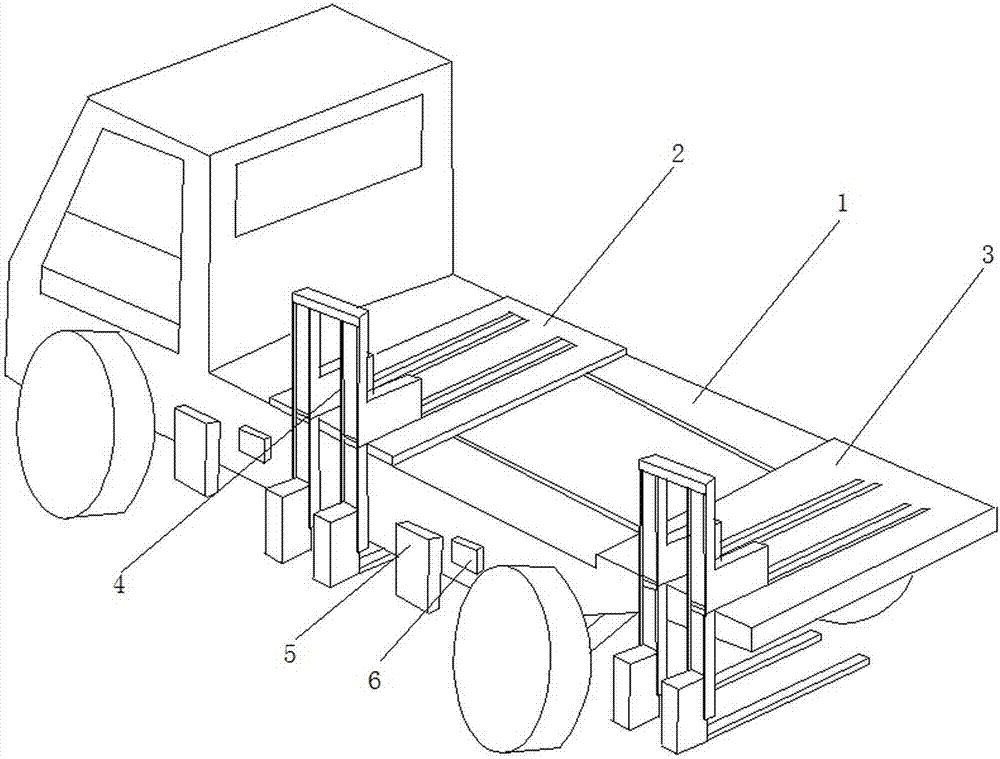 Adjusting method of vehicle-mounted trailer hopper