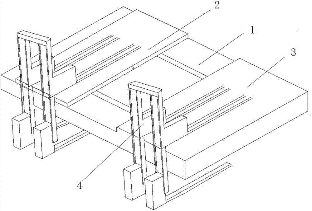 Adjusting method of vehicle-mounted trailer hopper