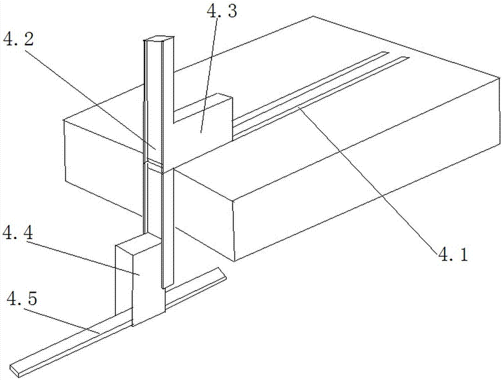 Adjusting method of vehicle-mounted trailer hopper