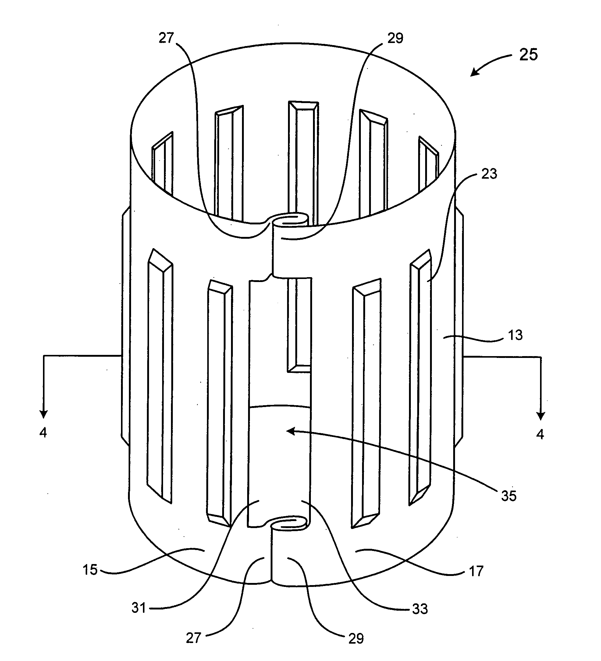 Tolerance ring for data storage with cut-out feature for mass control