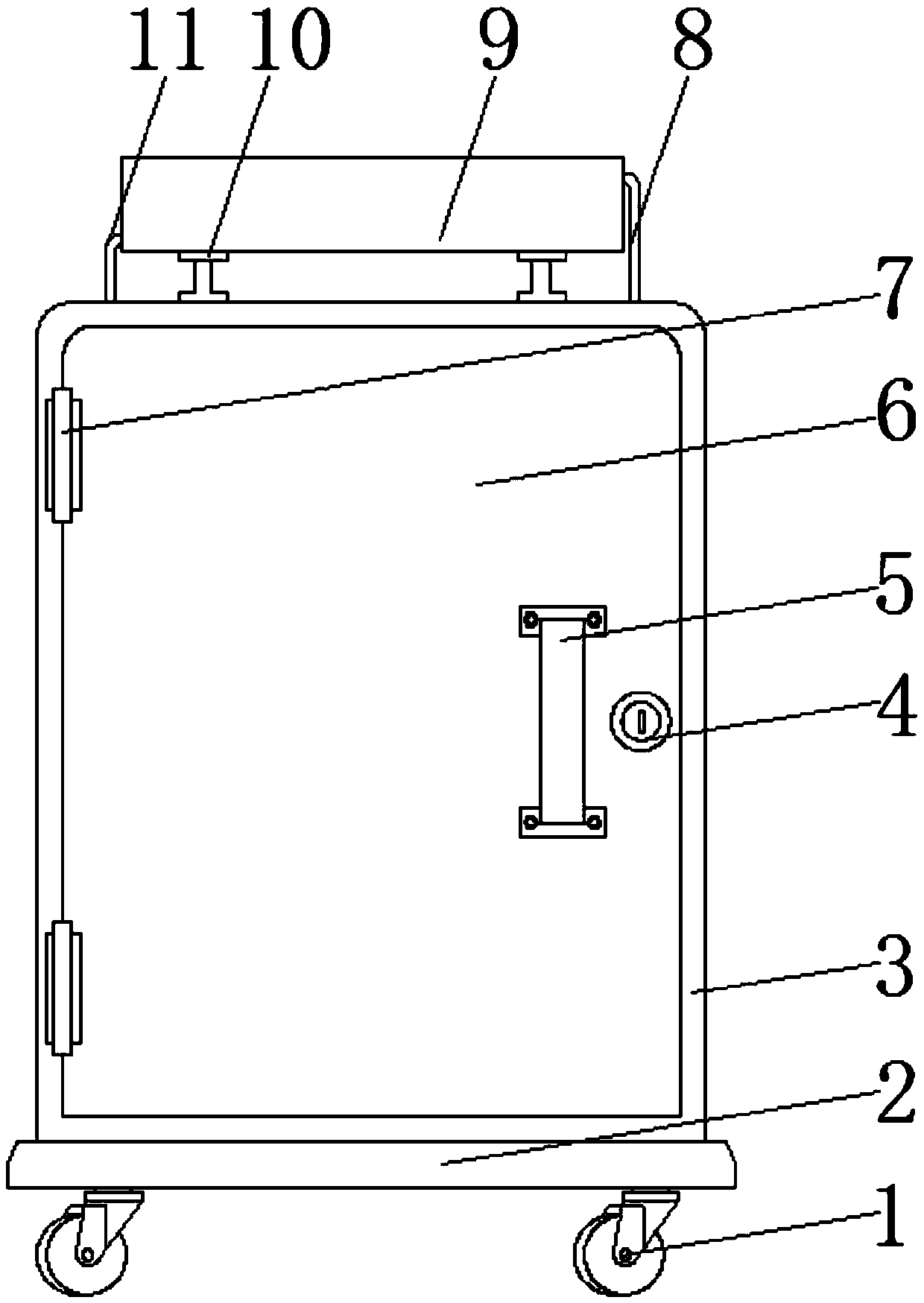 Ointment-like medicine storage device for surgical nursing