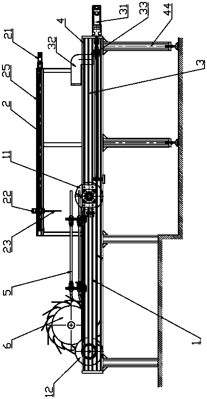 Blade-free stacking machine and process thereof