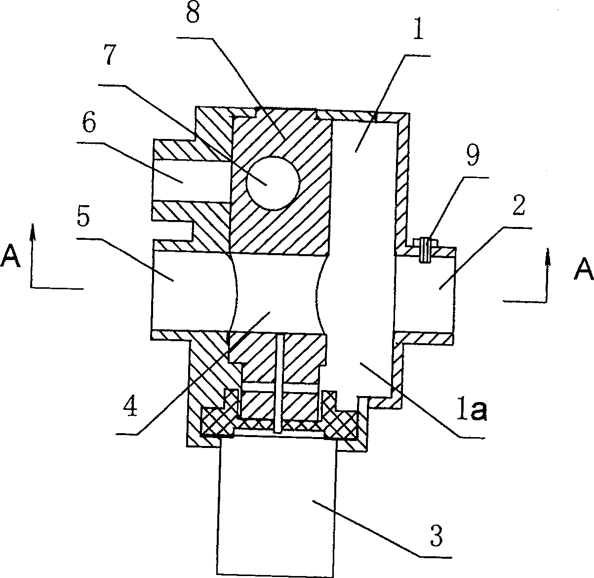 Ventilation proportion valve for respirator