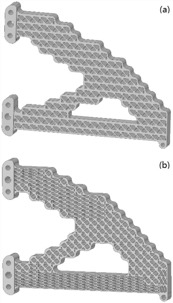 A Topology Optimization Method for Heterogeneous Hierarchical Structures with Variable Size Unit Cells