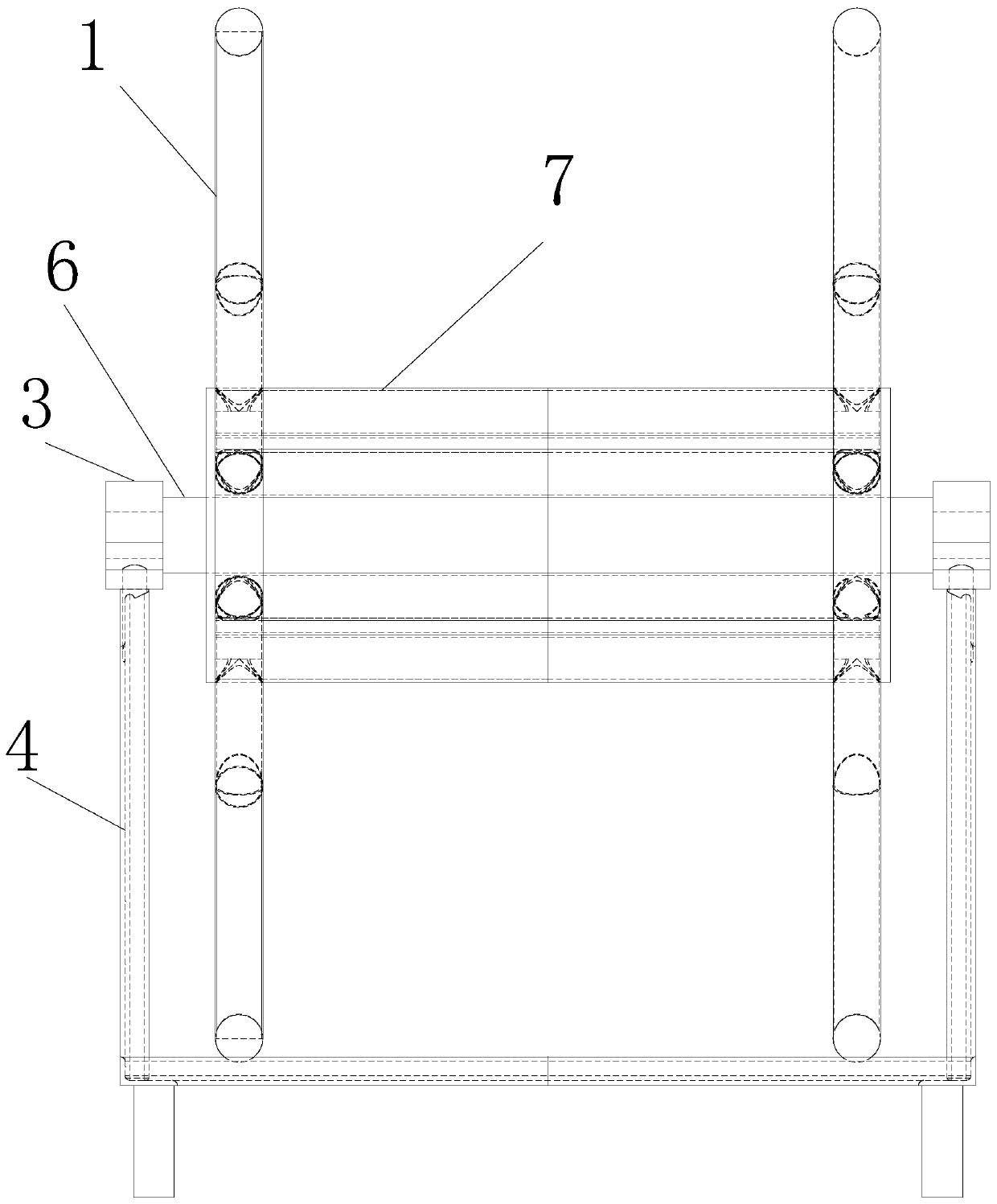 400-V low-voltage cable bypass operation device