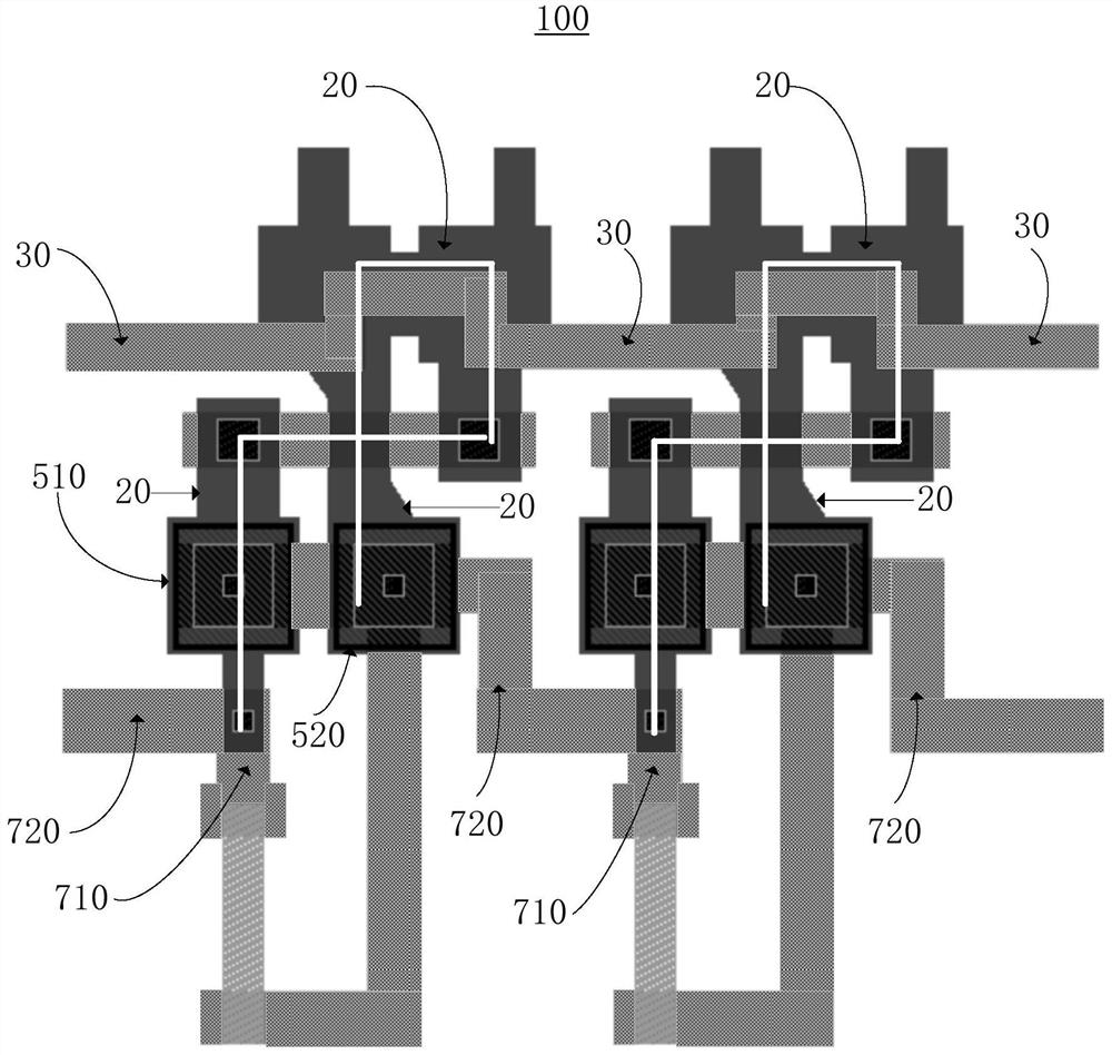 Superconducting magnetic flux excitation switch based on SQUID array, and preparation method thereof