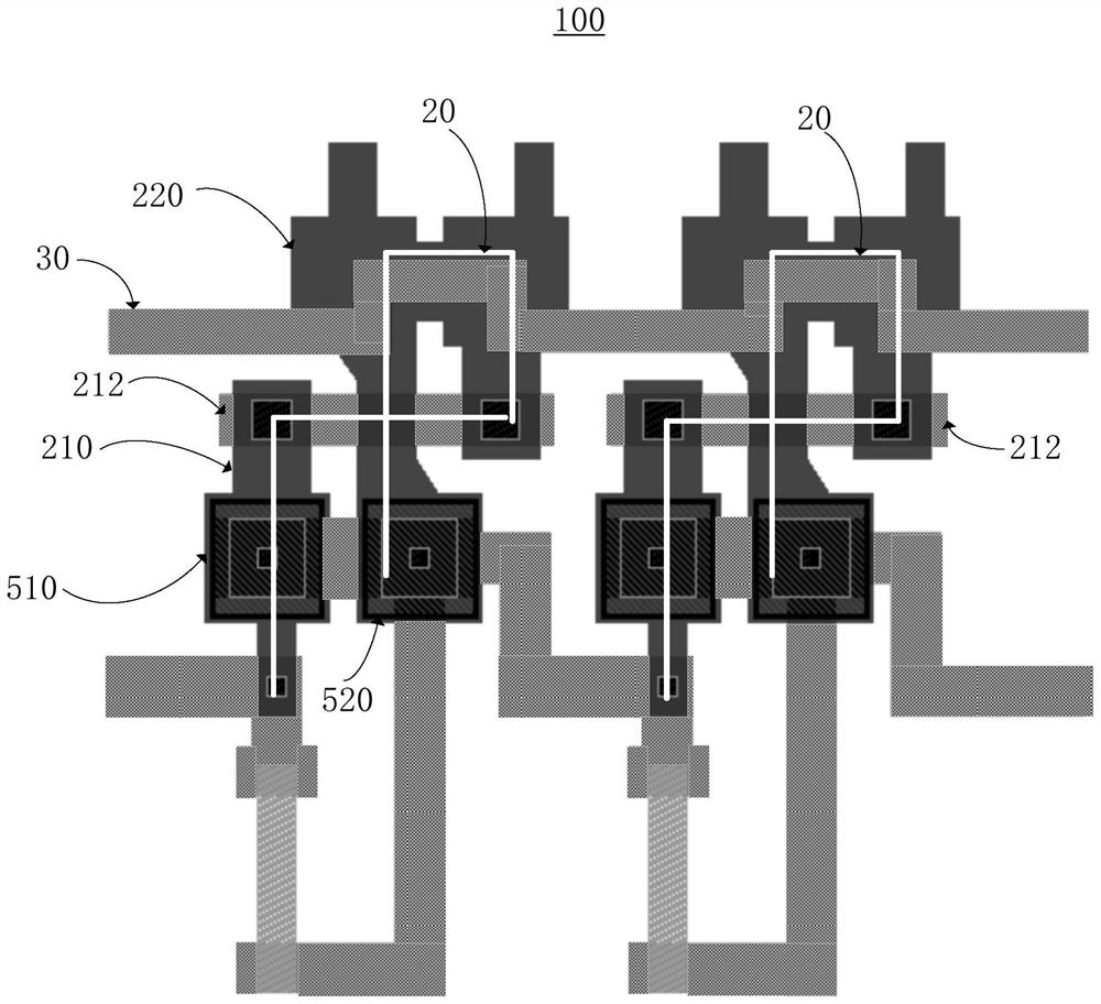 Superconducting magnetic flux excitation switch based on SQUID array, and preparation method thereof