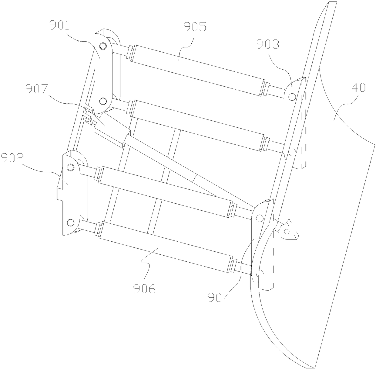 Conveyor belt for grain spreading machine and grain spreading machine with same