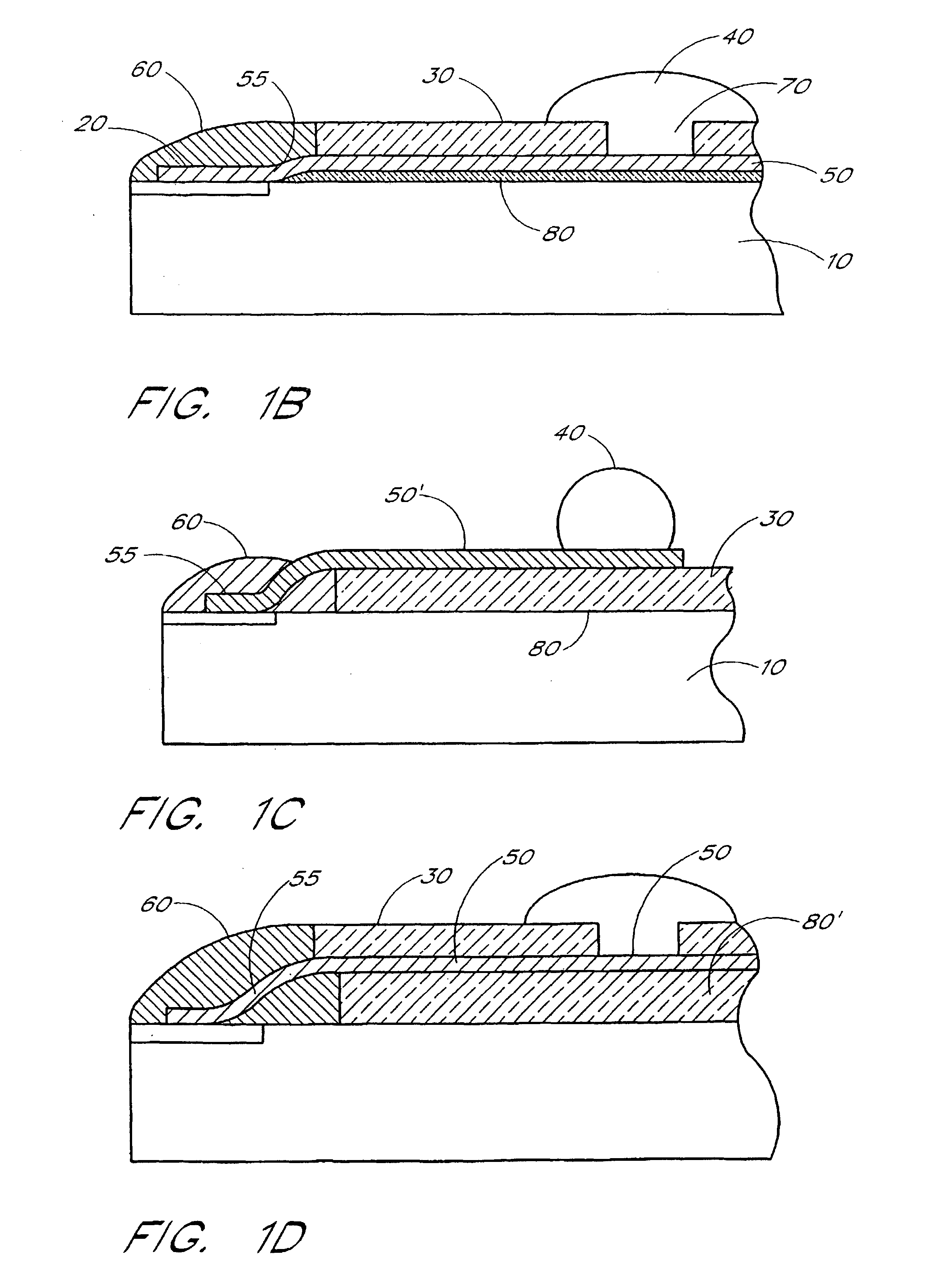 Method of making a flexible substrate with a filler material