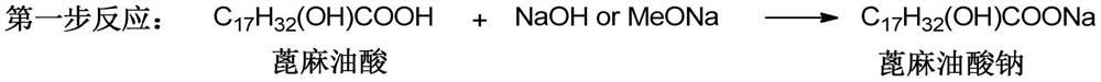 Synthetic method of stannous ricinoleate