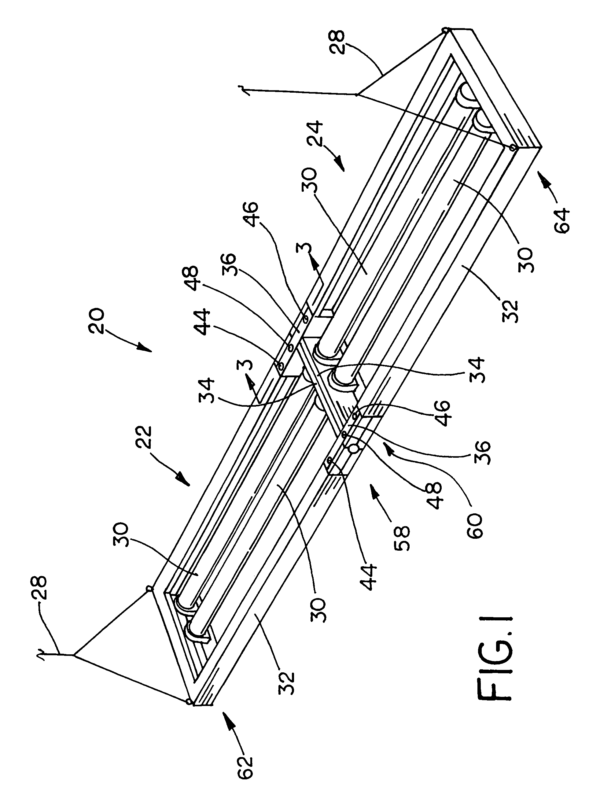 Method and apparatus for joining linear lighting fixtures to eliminate sag