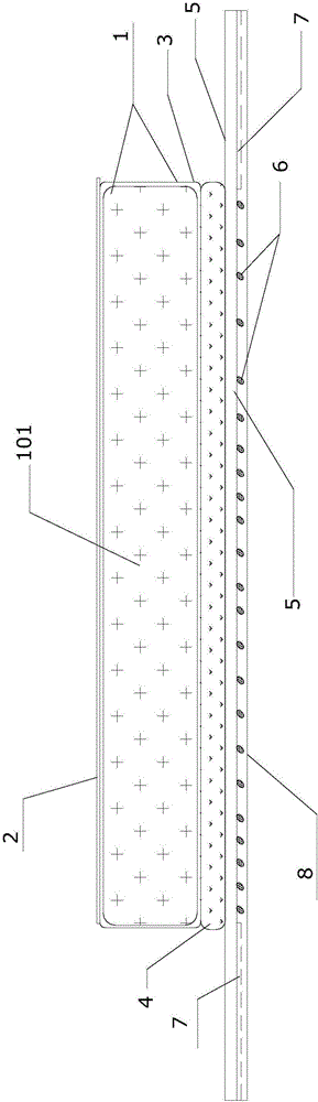 Needle warming moxibustion acupoint patch containing volatile oil clathrate compound