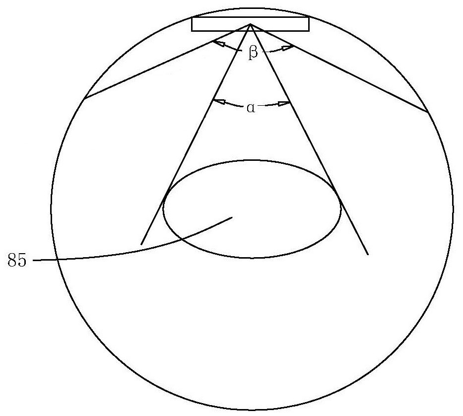 Microwave radiation system for microwave whole body thermal therapy and microwave whole body thermal therapy equipment