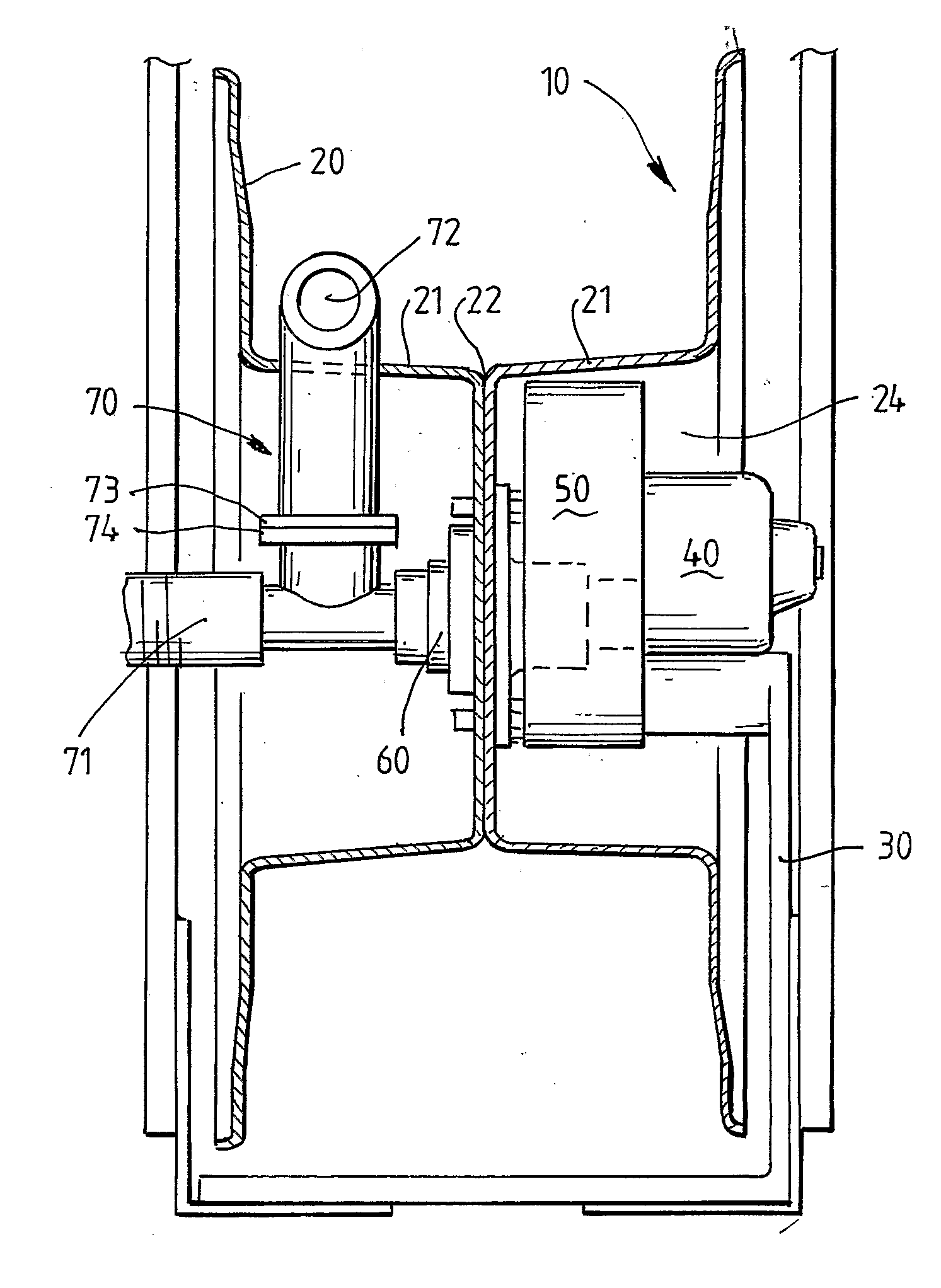 Direct drive hose reel assembly