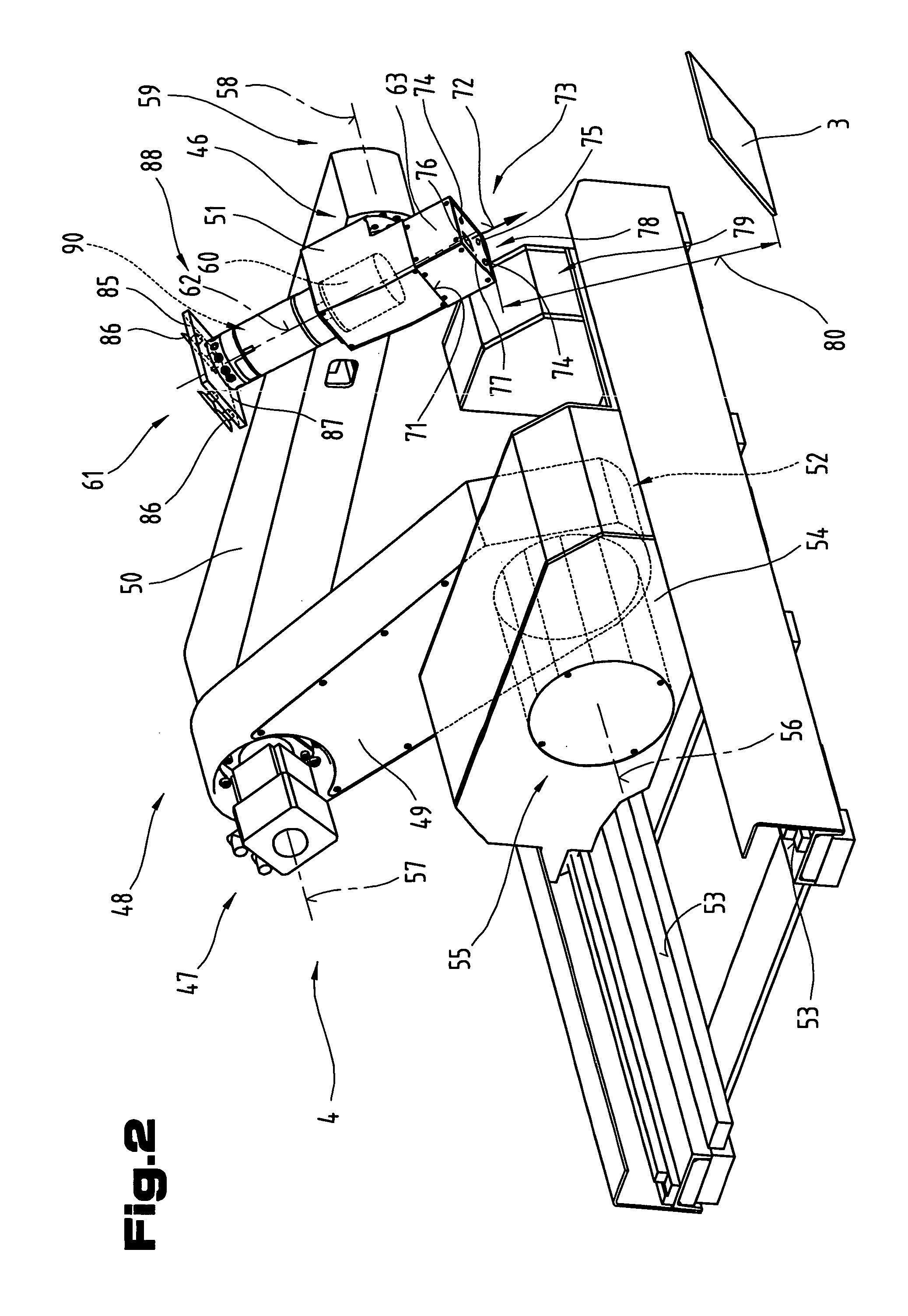 Production device, especially a bending press, and method for operating said production device