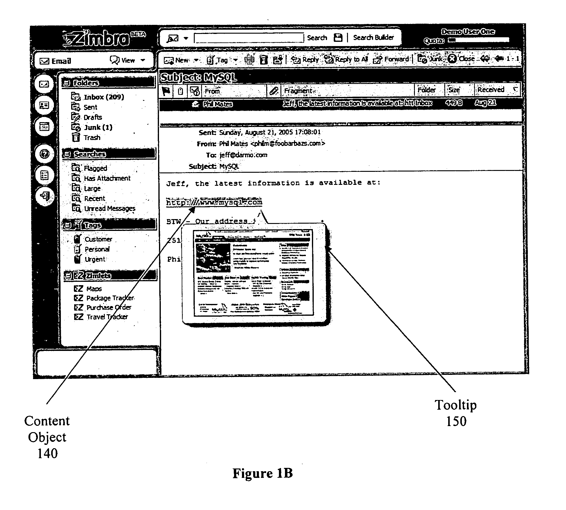 System and method for seamlessly integrating separate information systems within an application