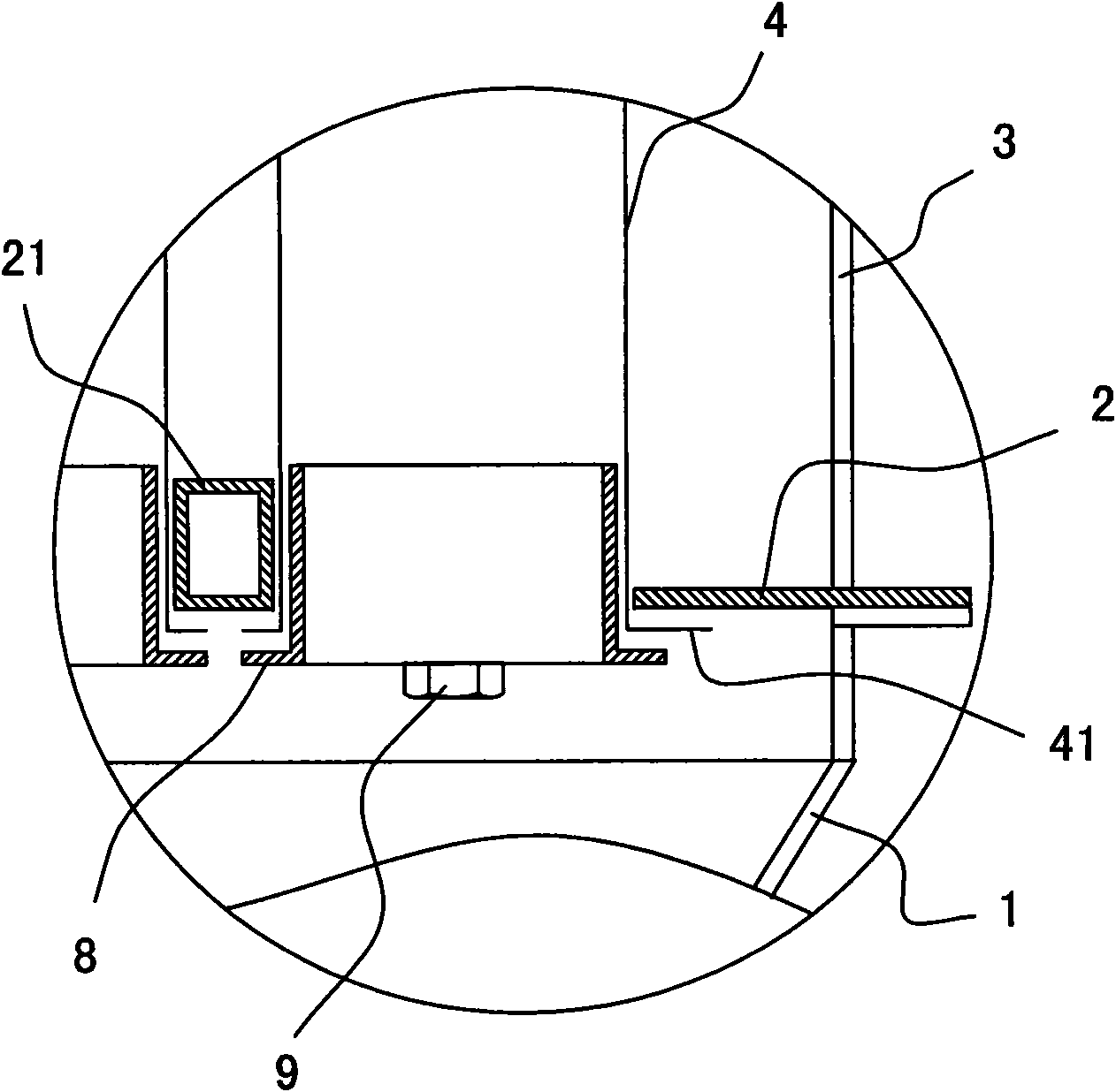 Inner-filtering bag-type deduster