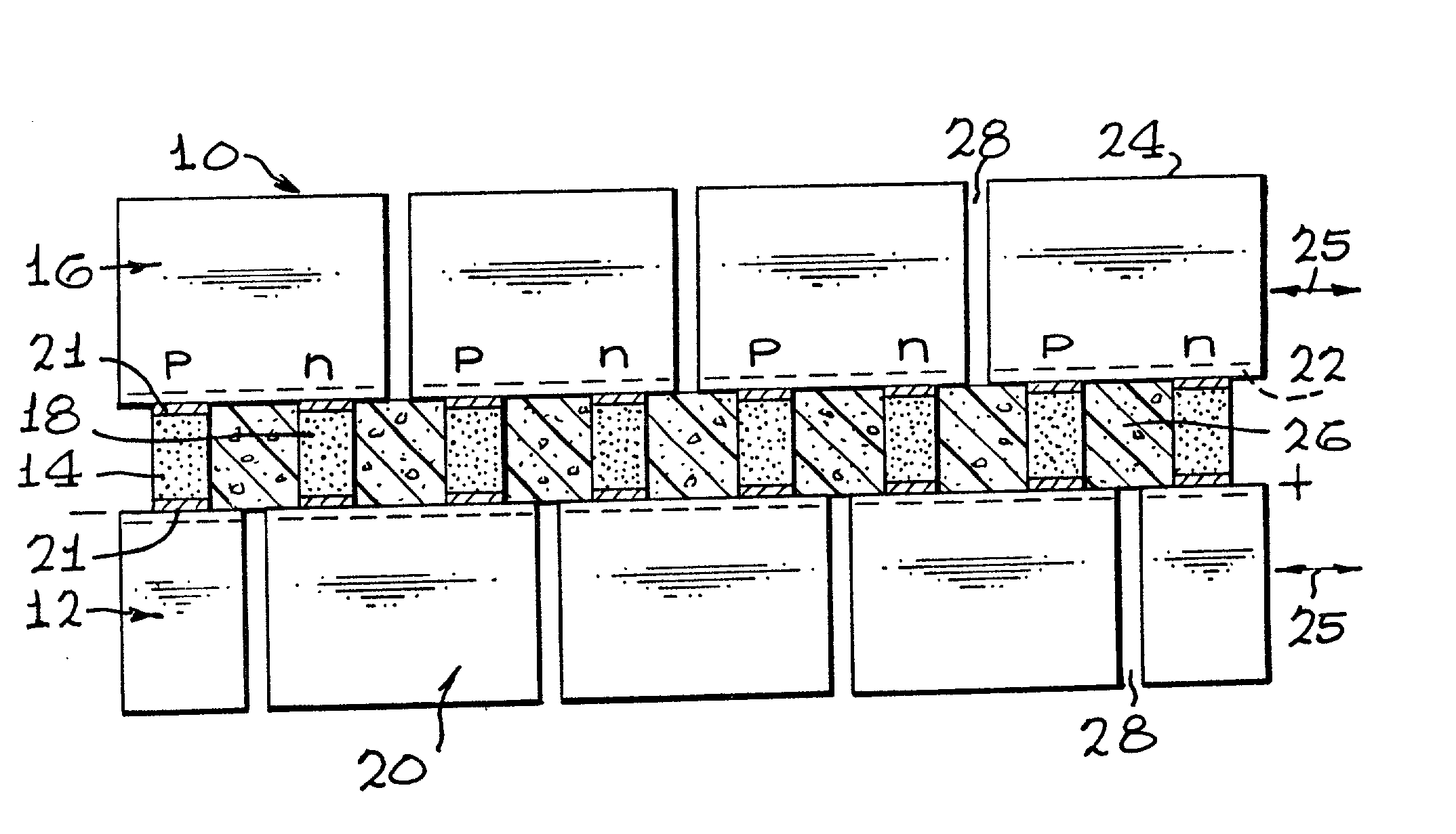 Modular thermoelectric couple and stack