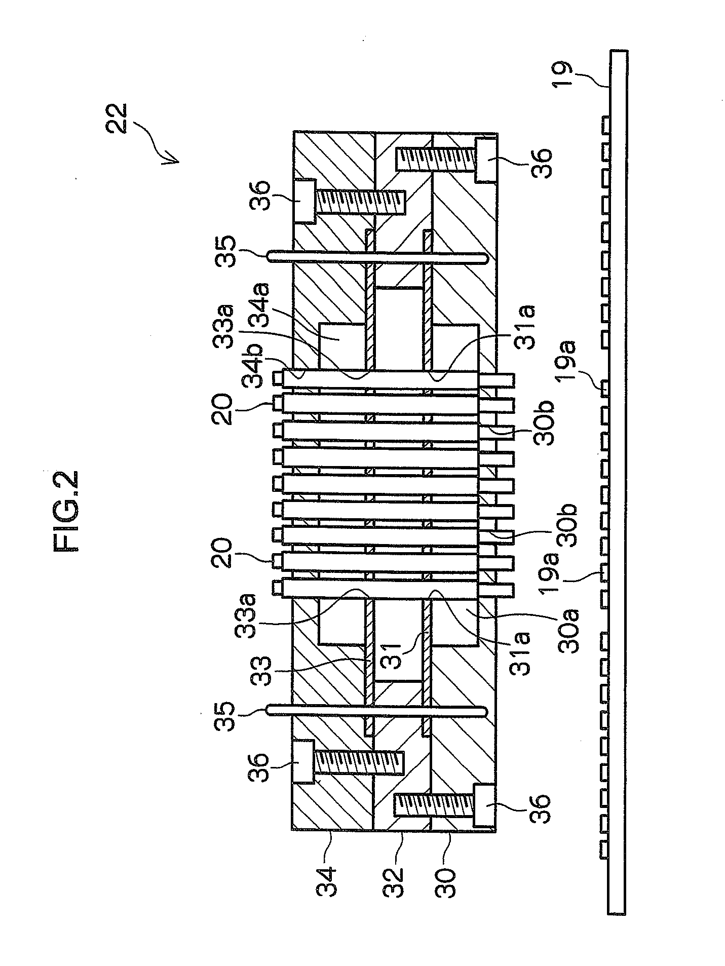 Electrical contactor and electrical connecting apparatus