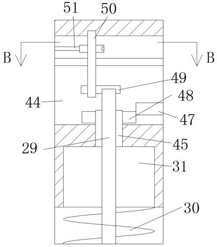 Corrugated paper crushing and extruding device