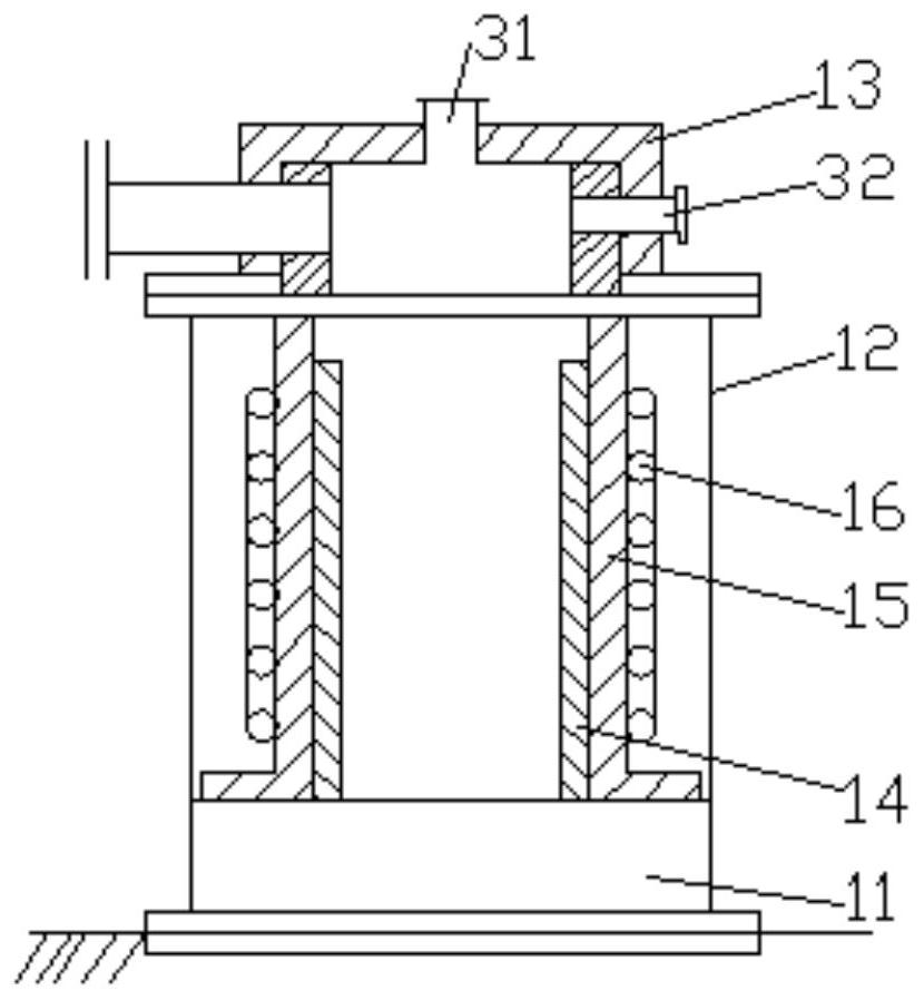 Device for production of magnesium by thermite process and magnesium production process