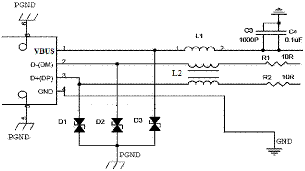 A usb interface circuit