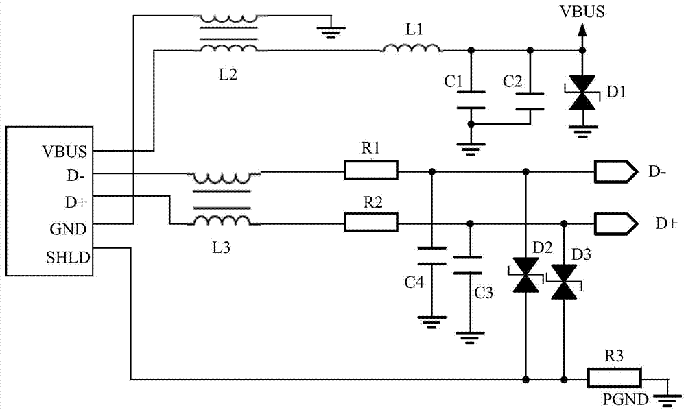 A usb interface circuit