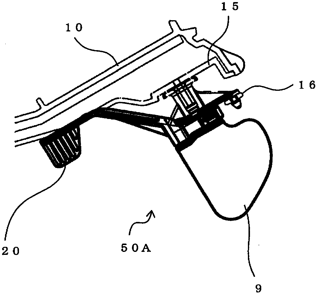 Wind direction adjusting device of air conditioner and air conditioner