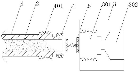 A liquid chromatography detection device for detection of monosaccharide components in tea and its use method