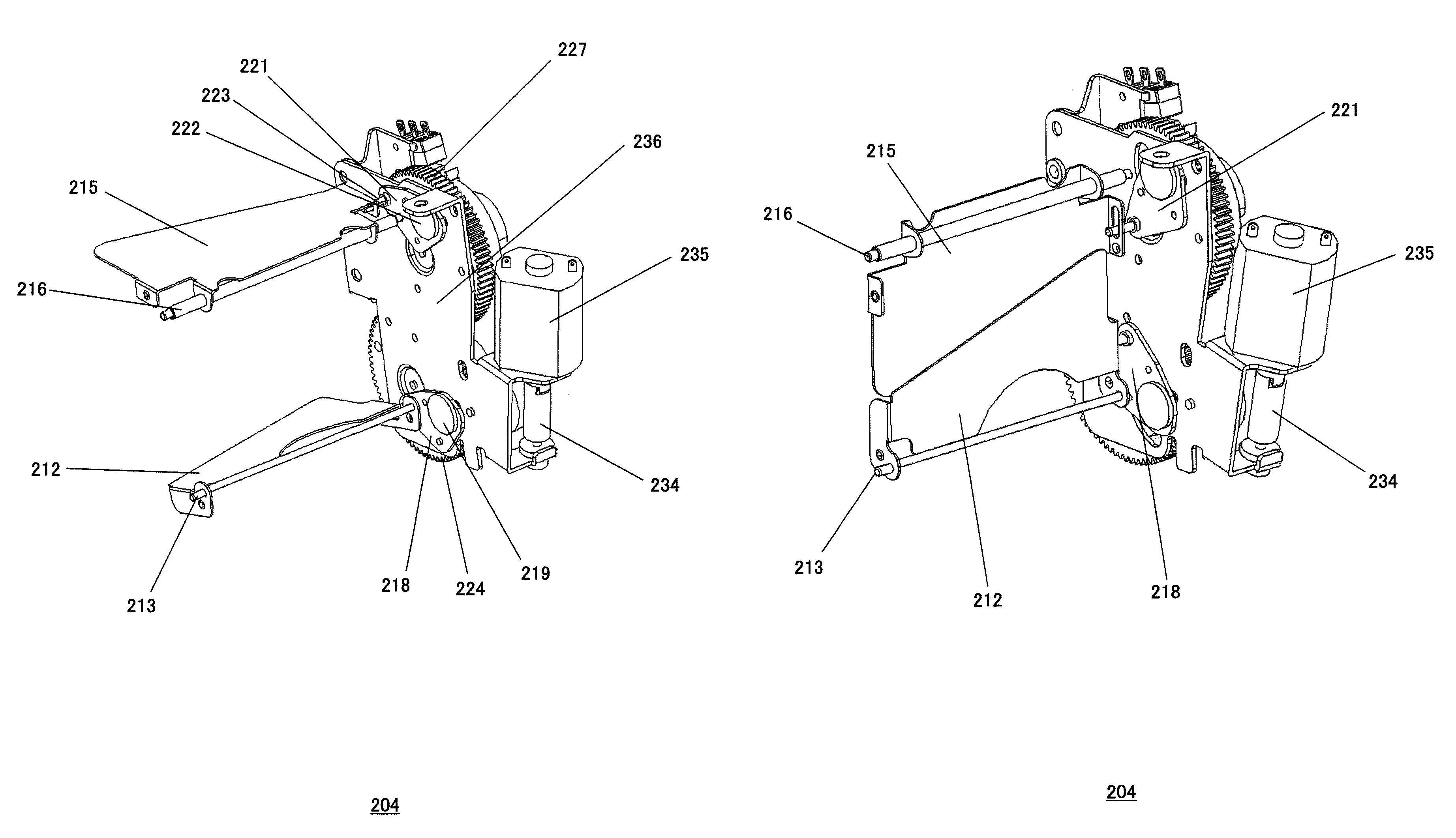 Shutter device and drive method
