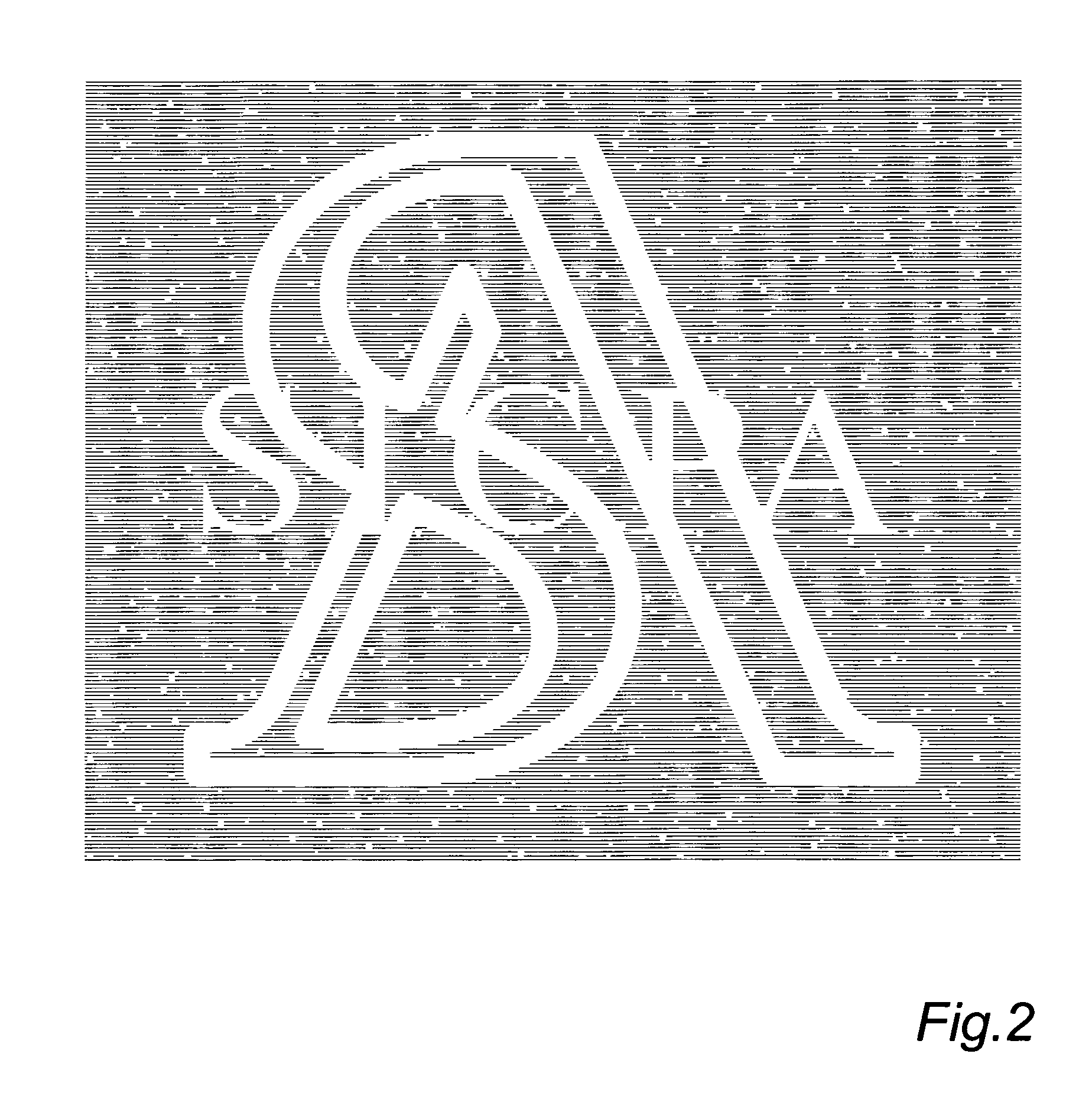 Method of marking a document or item; method and device for identifying the marked document or item; use of circular polarizing particles