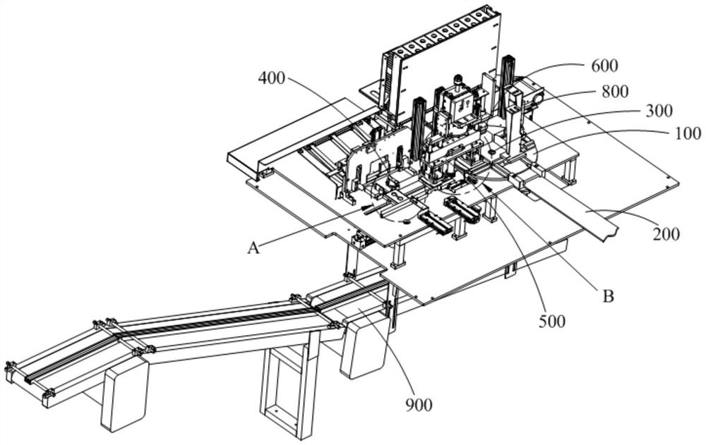 Bottom cap forming machine adopting inner die and surrounding strip and cigarette packet manufacturing equipment