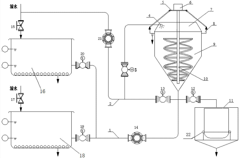 A fish fertilized egg debonding and cleaning system and its technological process