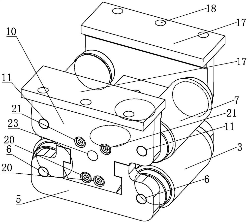 #-shaped wheel set convenient to disassemble and take wires