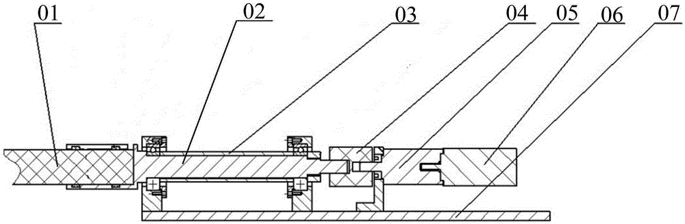 A kind of mandrel clamp and its cooling method