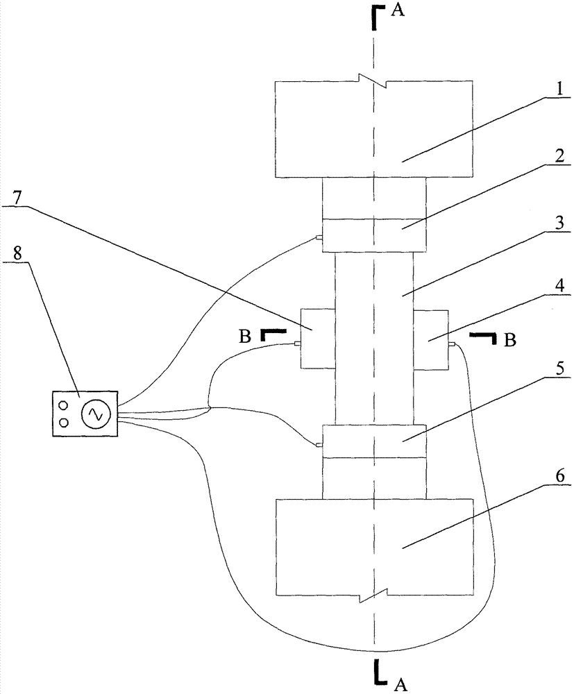 Test method of rock aging deterioration process