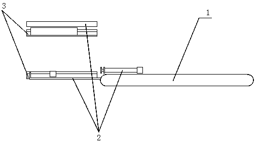 Sheet-fed offset press non-stop paper feeding and paper collecting mechanism device