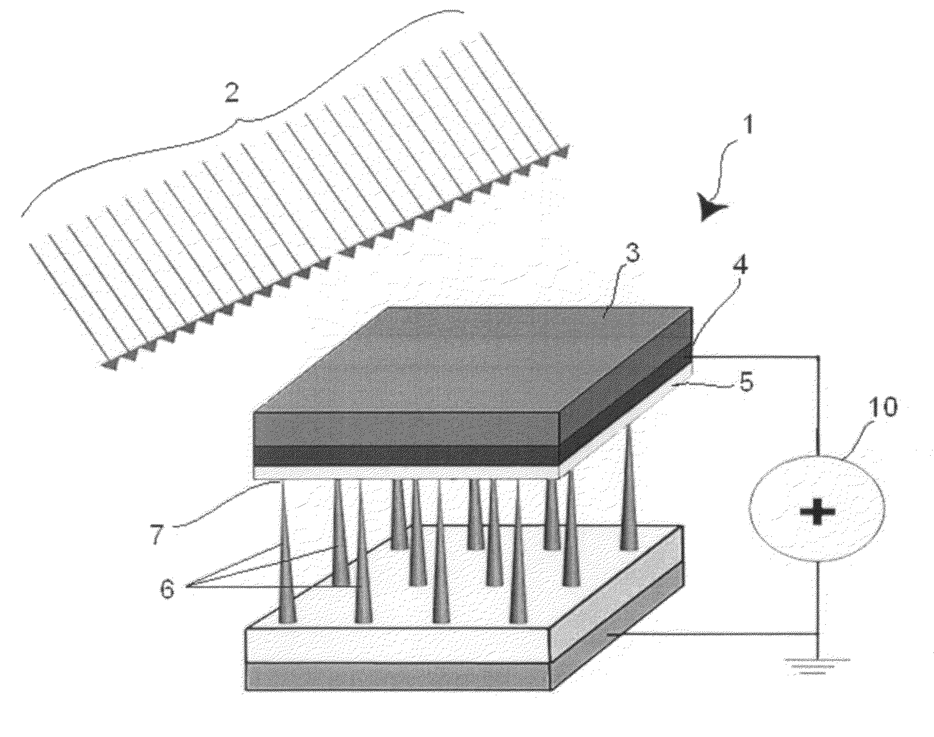 Apparatus and system for a single element solar cell