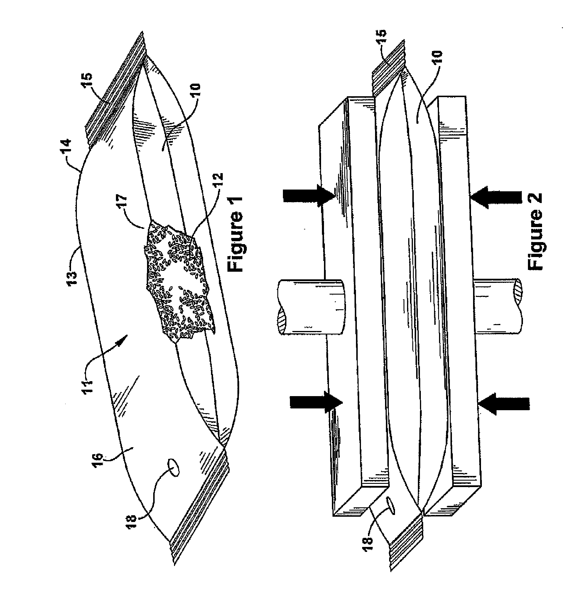 Sealed container and method of manufacturing