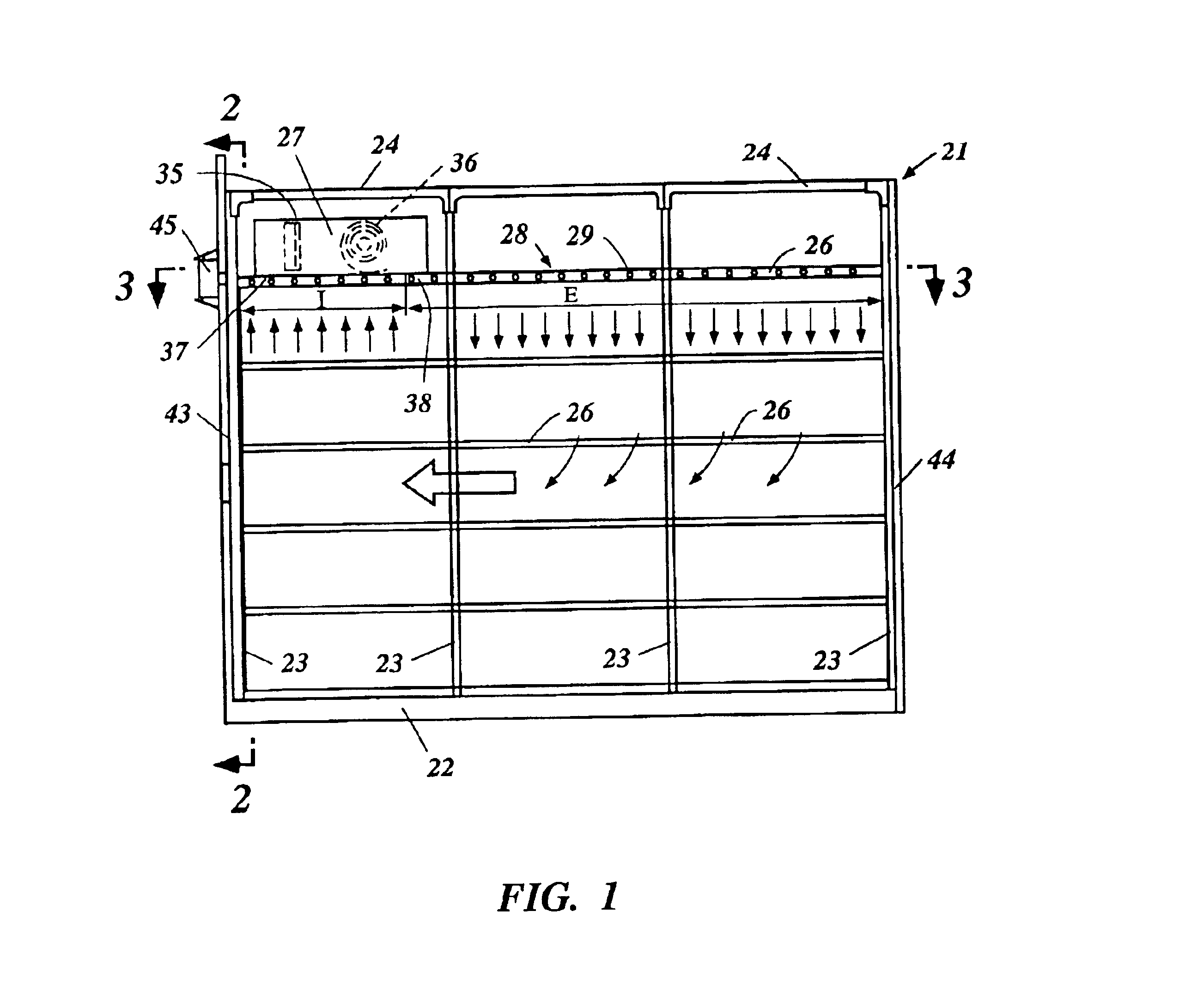 Environmental improvement device for a storage body