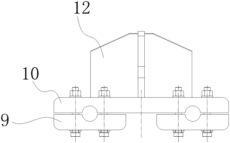 A super-span multi-order prestressed steel truss structure and its construction method